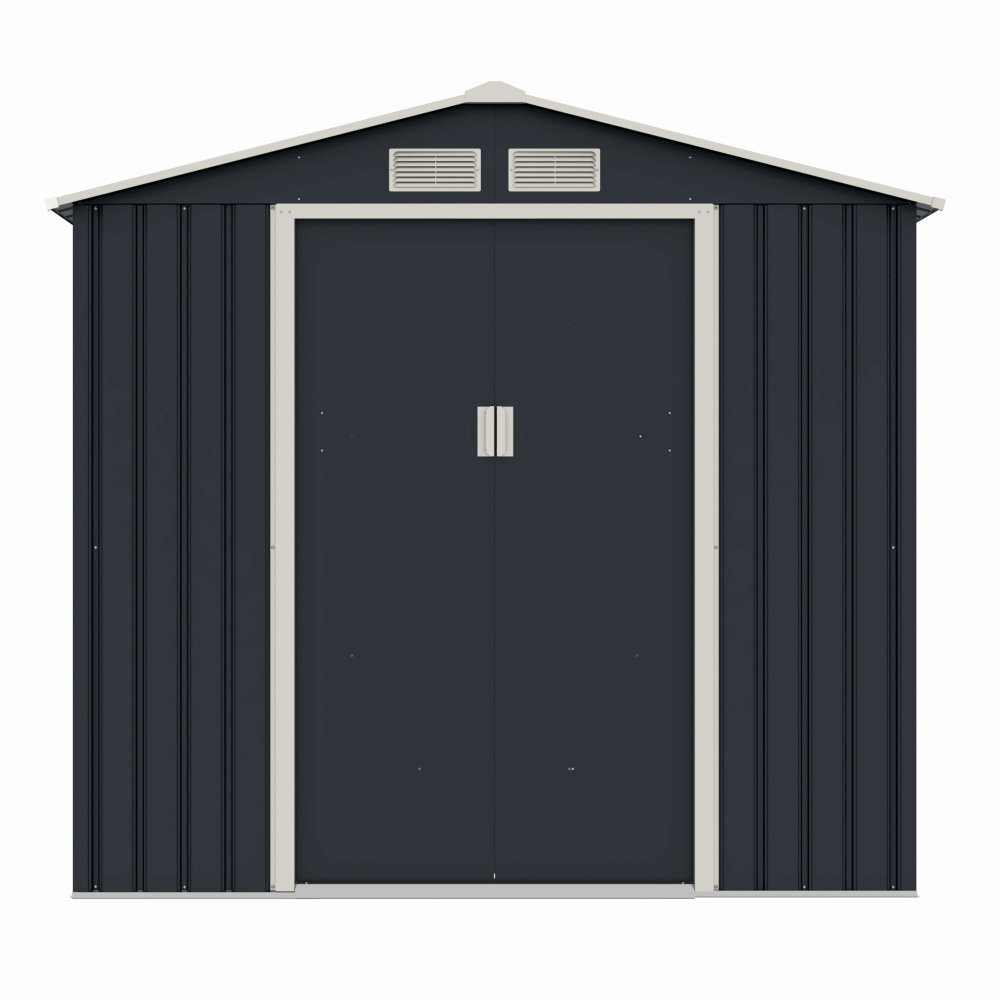 Casuta / magazie de gradina premium metalica MESTERINO Archer-A Casuta / magazie de gradina premium metalica MESTERINO Archer-A
