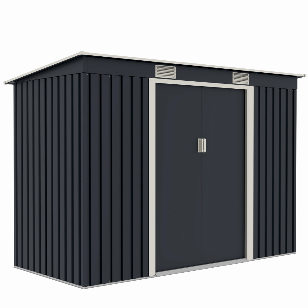 Casuta / magazie de gradina premium metalica Casuta / magazie de gradina premium metalica