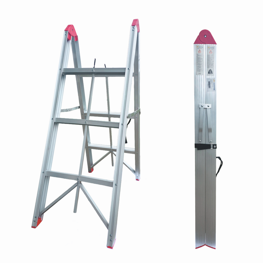 Scara pliabila ultracompacta din aluminiu MESTERINO TOOLS JL-308(2x3) Scara pliabila ultracompacta din aluminiu MESTERINO TOOLS JL-308(2x3)