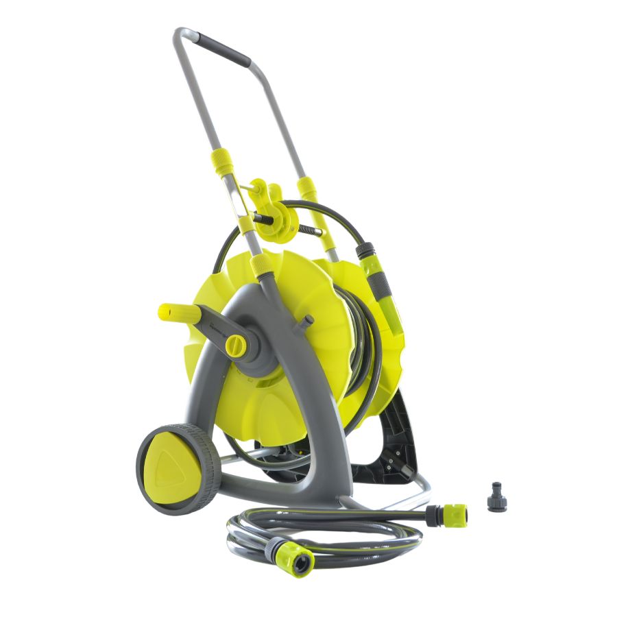 Carucior cu tambur si furtun 15m+2m MESTERINO TOOLS NW-H1115B Carucior cu tambur si furtun 15m+2m MESTERINO TOOLS NW-H1115B