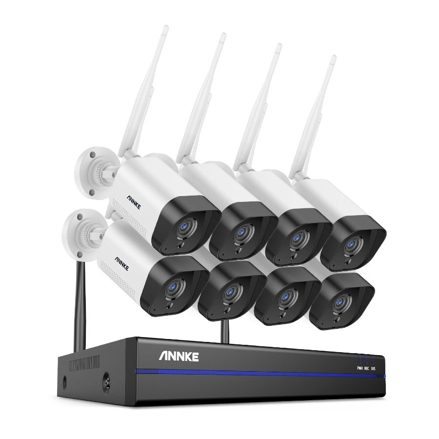 Sistem performant de supraveghere video WiFi ANNKE N48WHR+I71GK*8 Sistem performant de supraveghere video WiFi ANNKE N48WHR+I71GK*8