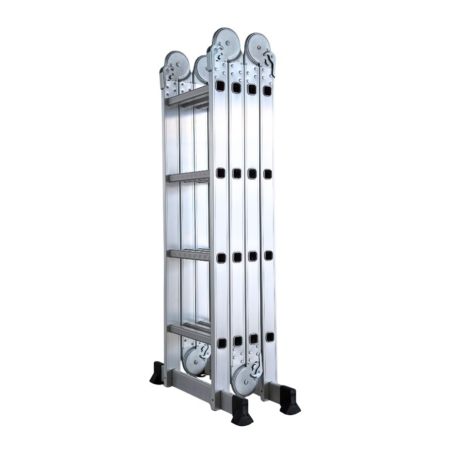Scara multifunctionala din aluminiu cu balama 4X4 trepte MESTERINO TOOLS MTJL202-4X4 Scara multifunctionala din aluminiu cu balama 4X4 trepte MESTERINO TOOLS MTJL202-4X4