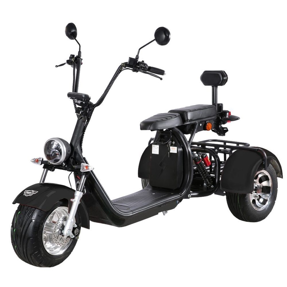 2030 HECHT COCIS MAX BLACK - Scuter electric - imagine 1