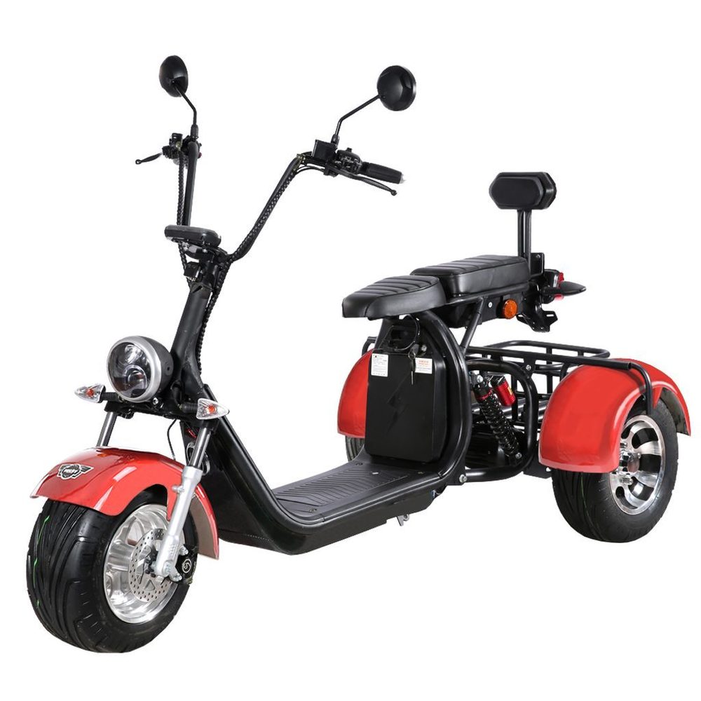 2032 HECHT COCIS MAX RED - Scuter electric - imagine 1