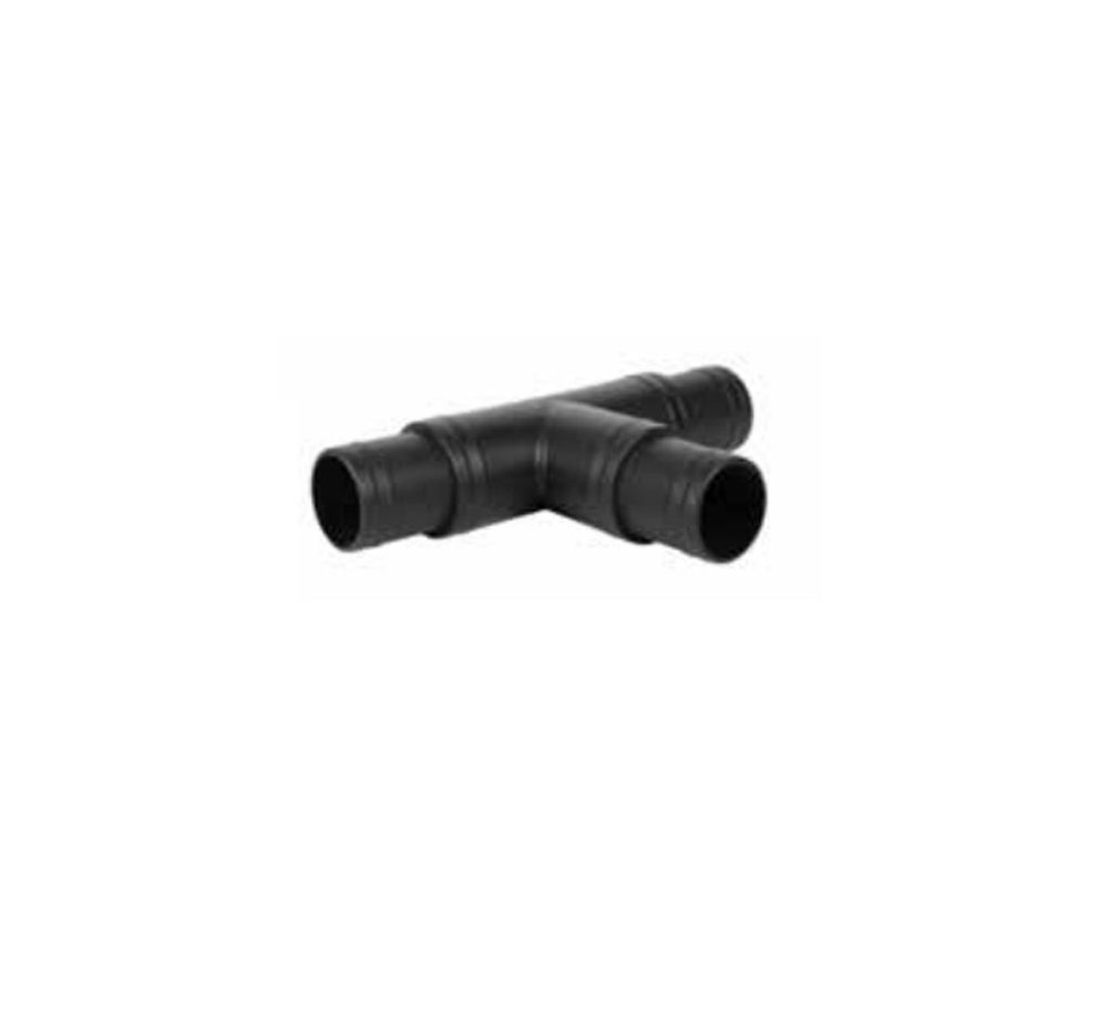 2414 HECHT 305812 - Conector în T + 3 Cleme pentru furtun - imagine 1