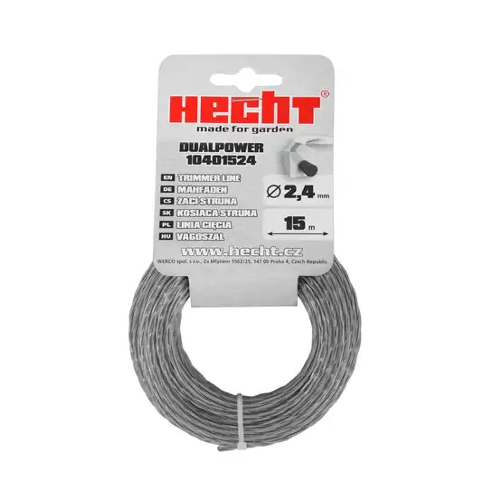 2592 HECHT 10401524 - Fir trimmer (pătrat , cu nucleu) - imagine 1