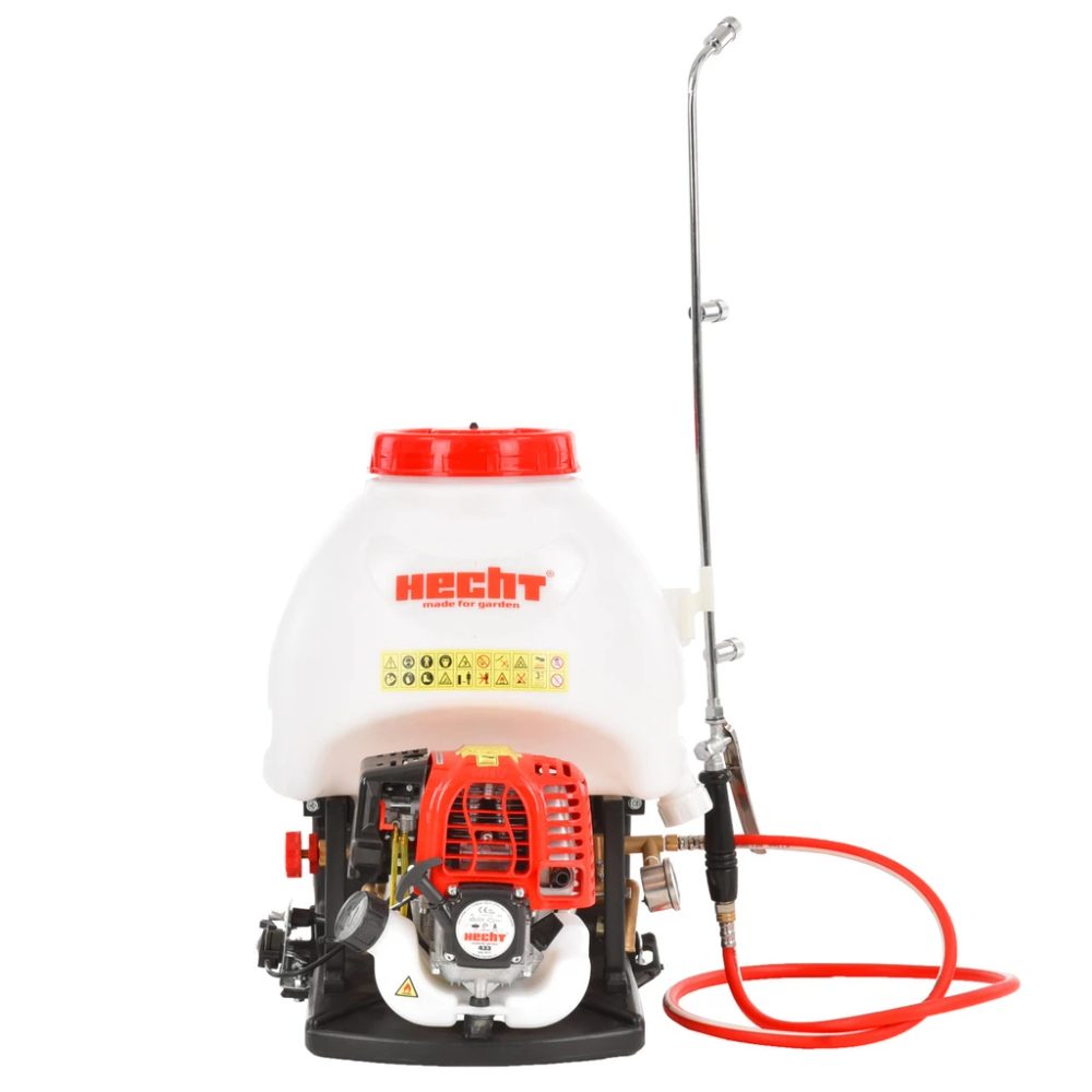 2757 HECHT433 - Pulverizator cu motor pe benzina 15l - imagine 1