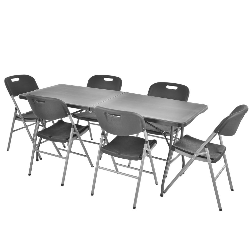 6359 HECHTFOLDISSET6 - Set mobilier de gradina (1+6) - imagine 1