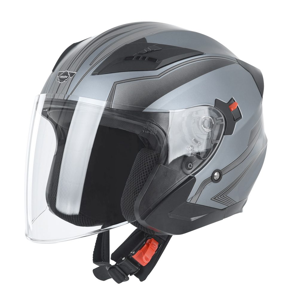 6979 HECHT52627L - Casca L scuter albastru unghiular - imagine 1