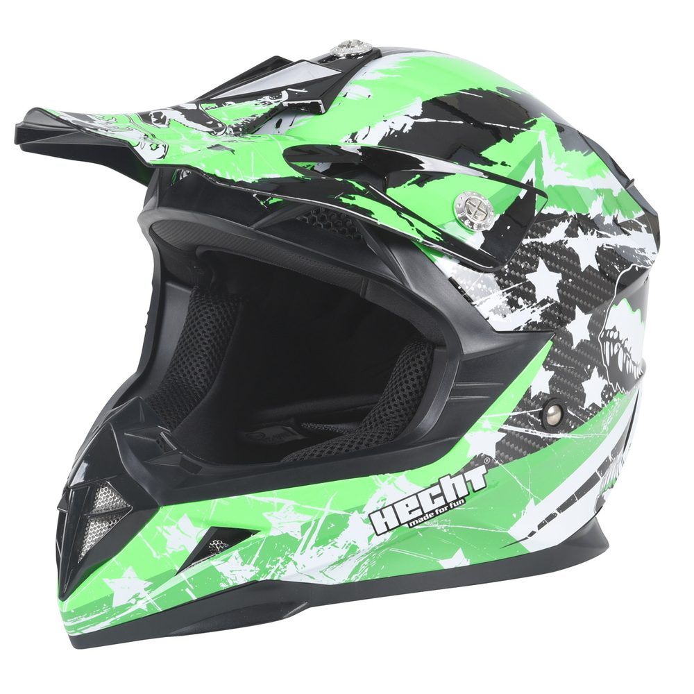 7036 HECHT54915M - Casca verde M ATV - imagine 1