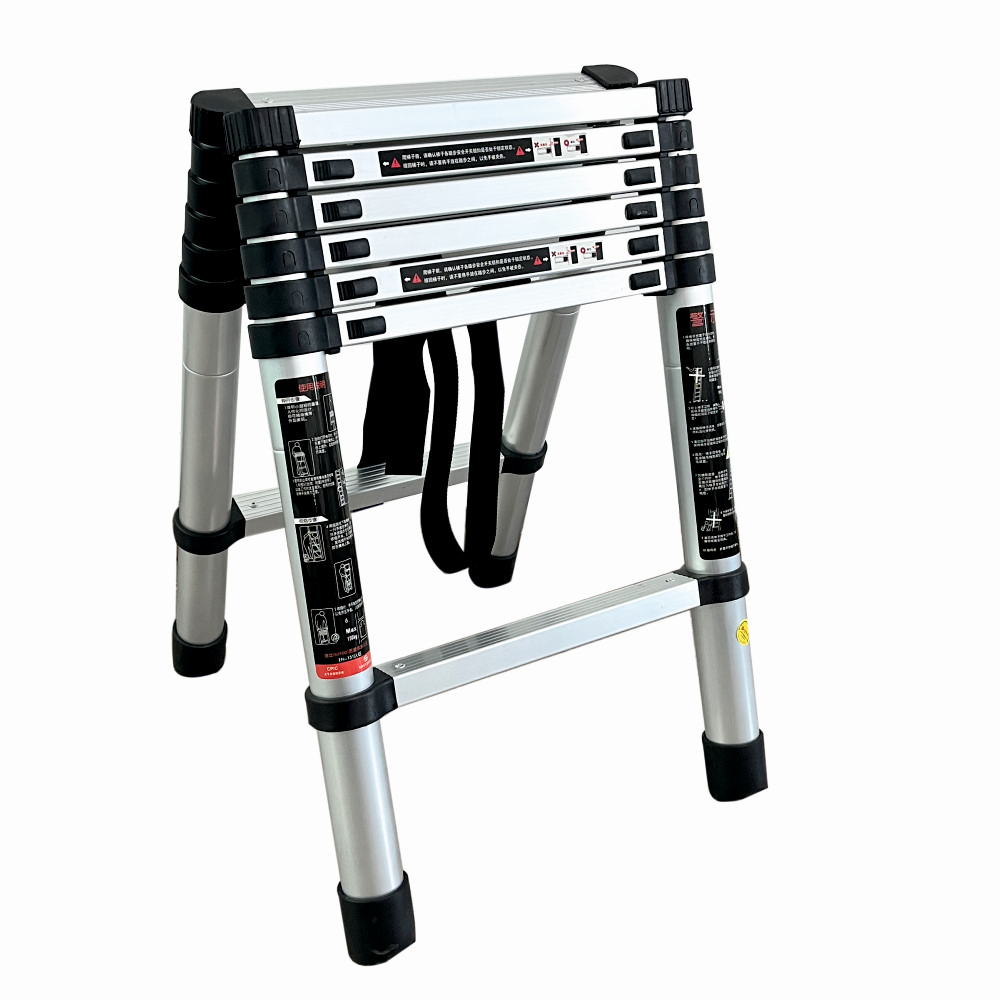 Scara telescopica din aluminiu dubla MESTERINO TOOLS JL-101-2X2.0 Scara telescopica din aluminiu dubla MESTERINO TOOLS JL-101-2X2.0