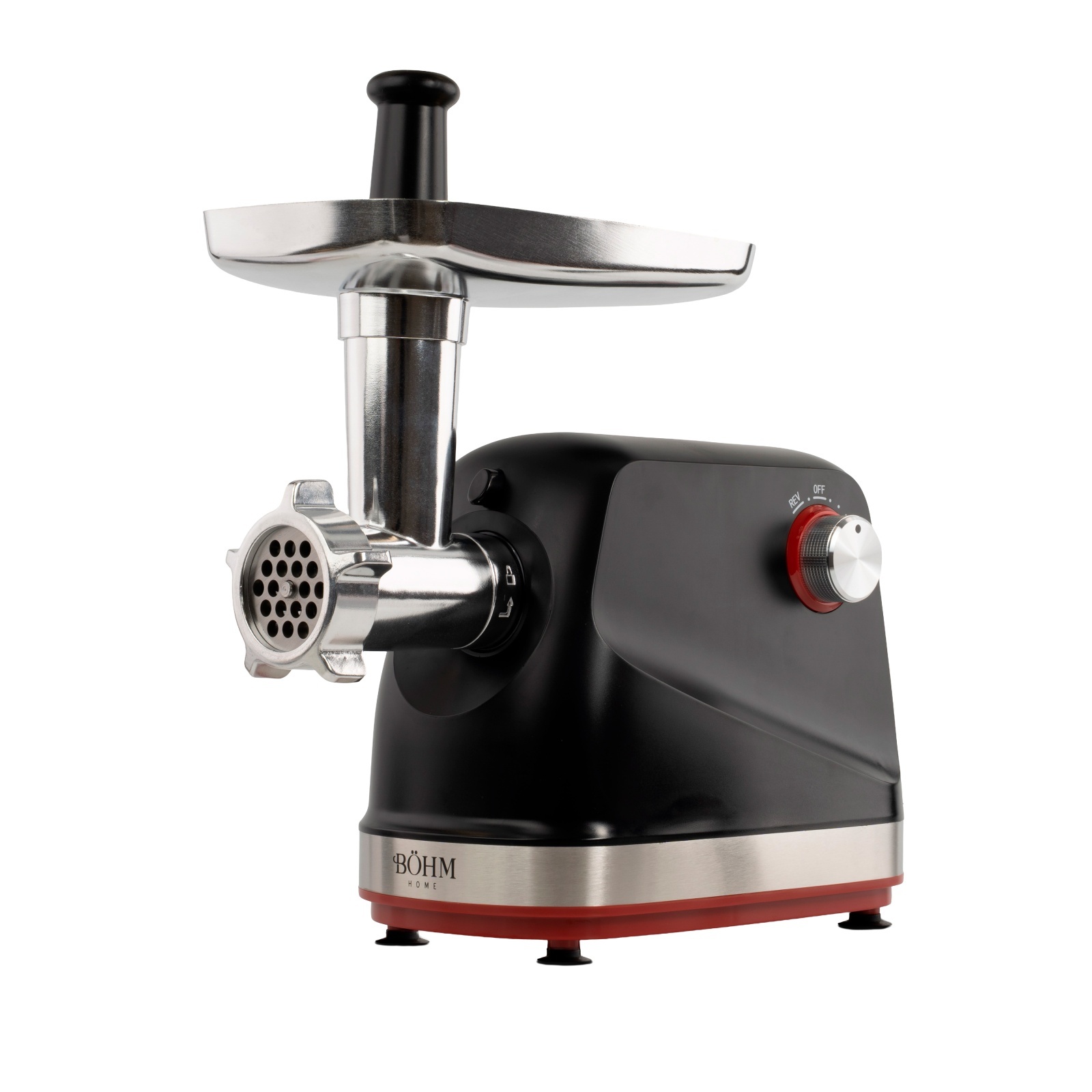 masina-de-tocat-carne-electrica-bohm-bmg2028r-1-8-kg-min-800-1800-w104105730 Masina de tocat carne electrica BÖHM BMG2028R, 1,8 Kg/min, 800-1800 W - imagine 1